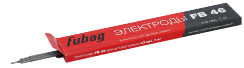 FUBAG Электрод сварочный с рутилово-целлюлозным покрытием FB 46 D3.0 мм (пачка 0.9 кг) 38856