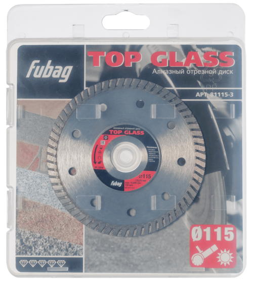 FUBAG Top Glass D115 мм/ 22.2 мм 81115-3