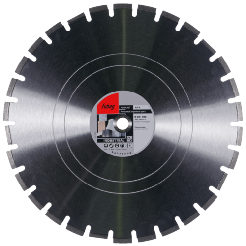 FUBAG Алмазный отрезной диск AP-I D500 мм/ 25.4 мм по асфальту 58371-4