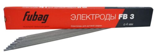 FUBAG Электрод сварочный с рутиловым покрытием FB 3 D4.0 мм (пачка 0.9 кг) 38860