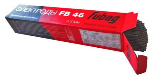 FUBAG Электрод сварочный с рутилово-целлюлозным покрытием FB 46 D3.0 мм (пачка 5 кг) 38868