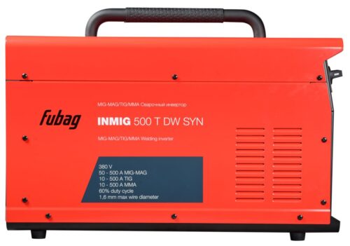 FUBAG Сварочный полуавтомат INMIG 500T DW SYN + подающий механизм DRIVE INMIG DW + Шланг пакет 5м + горелка FB 400 3m 31406.2