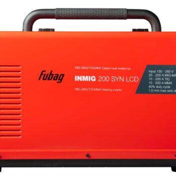 FUBAG Сварочный полуавтомат INMIG 200 SYN LCD c горелкой FB 250 3 м 31435.1