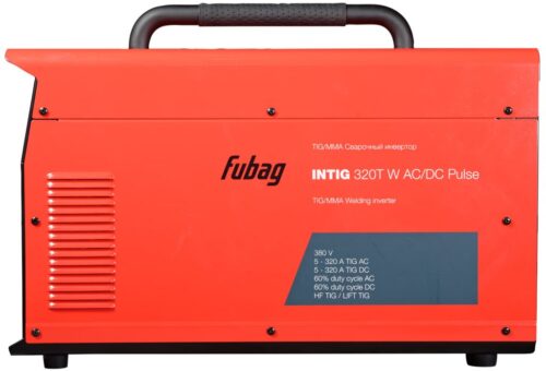 FUBAG Инвертор сварочный INTIG 320 T W AC/DC PULSE (31455) с горелкой FB TIG 18 5P 4m (38463), модулем охлаждения и тележкой 31455.1