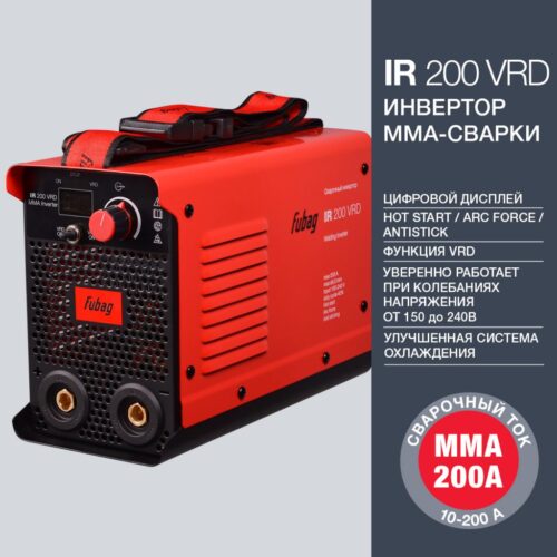 FUBAG Инвертор сварочный IR 200 V.R.D. 38900