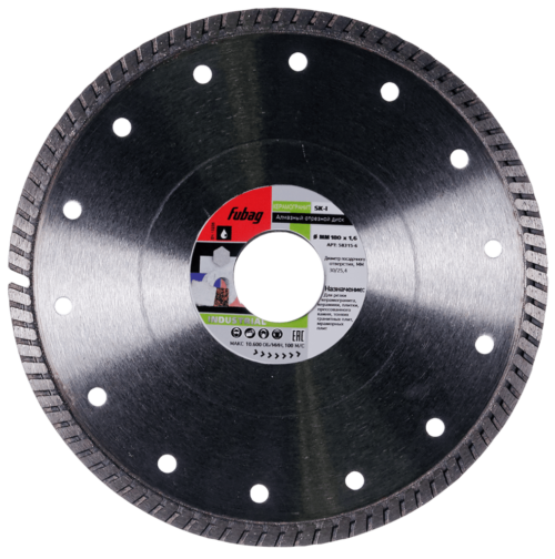 FUBAG Алмазный отрезной диск SK-I D180 мм/ 30-25.4 мм по керамике 58315-6