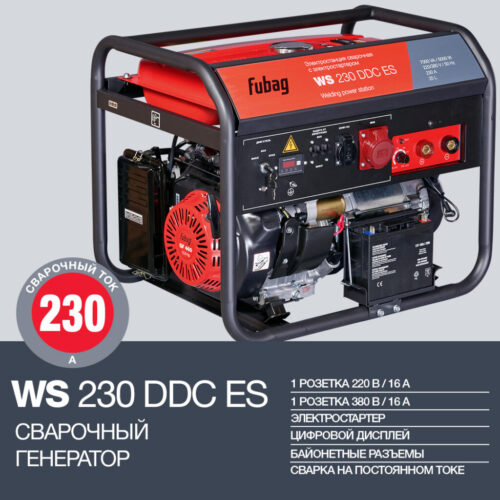 FUBAG Электростанция сварочная WS 230 DDC ES 838238