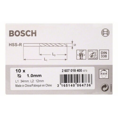 Сверло спиральное Bosch 2607018400 2607018400