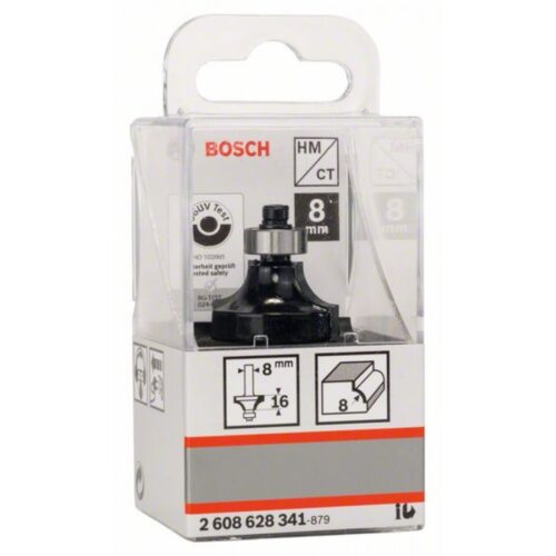 Карнизная фреза Bosch 8 mm, R1 8 mm, L 15,2 mm, G 53 mm 2608628341 2608628341