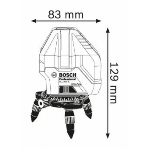 Уровень Bosch GLL 3-15X Professional 0601063M00 0601063M00
