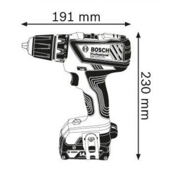 Шуруповерт аккумуляторный Bosch GSR 14,4-2-LI Plus Professional 06019E6020 06019E6020