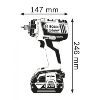 Дрель аккумуляторная Bosch GSR 18 V-EC FC2 Professional 06019E1105 06019E1105