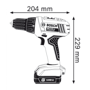 Шуруповерт Bosch GSR 1440-LI Professional 06019A8405 06019A8405