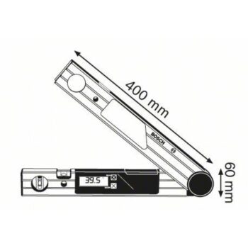 Угломер электронный Bosch DWM 40 L Set Professional 0601096663 0601096663