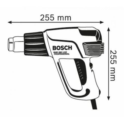 Термофен Bosch GHG 660 LCD 0601944703 0601944703