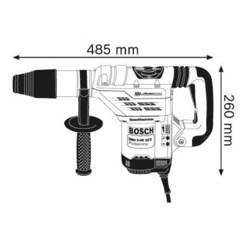 Перфоратор Bosch GBH 5-40 DCE Professional 0611264000 0611264000