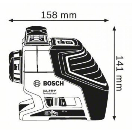 Уровень Bosch GLL 2-80 P 0601063209 0601063209