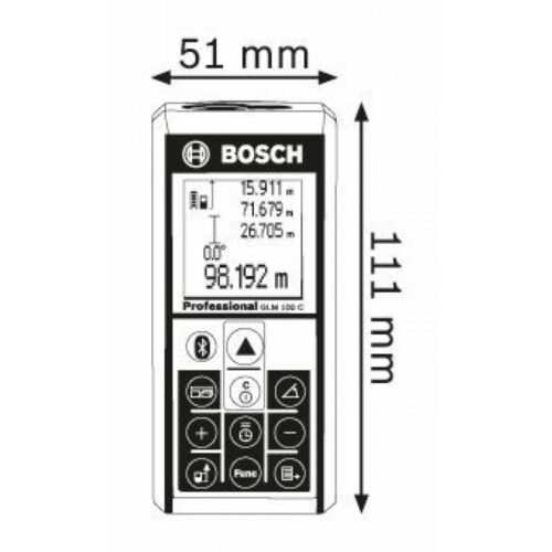 Дальномер Bosch GLM 100 C 0601072700 0601072700