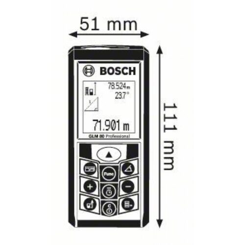 Дальномер Bosch GLM 80 + BS 150 06159940A1 06159940A1