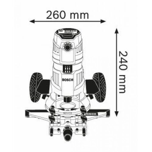 Фрезер Bosch GMF 1600 CE 0601624022 0601624022