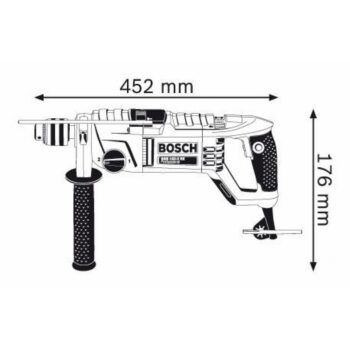 Дрель ударная Bosch GSB 162-2 RE 060118B000 060118B000