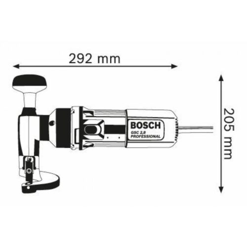 Листовые ножницы по металлу Bosch GSC 2,8 0601506108 0601506108