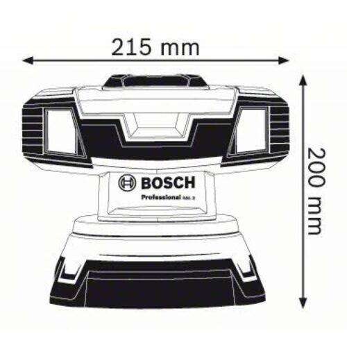 Уровень Bosch GSL 2 0601064001 0601064001