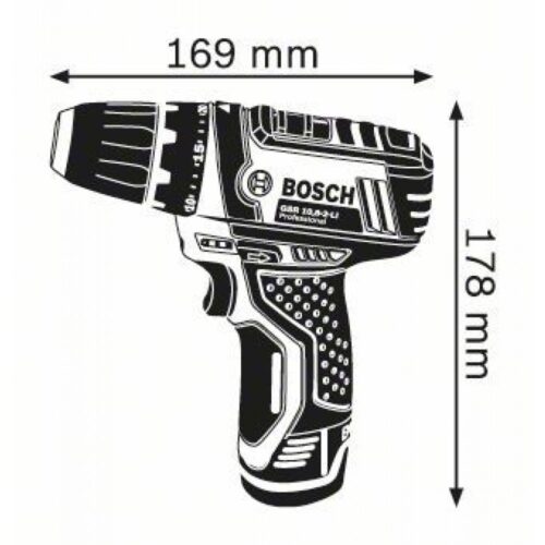 Дрель аккумуляторная Bosch GSR 12V-15 Professional 0601868101 0601868101