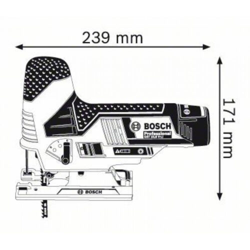 Аккумуляторный лобзик Bosch GST 12V-70 06015A1001 06015A1001