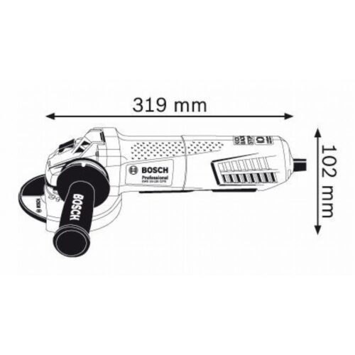 УШМ (болгарка) Bosch GWS 15-125 CIPX 0601795302 0601795302