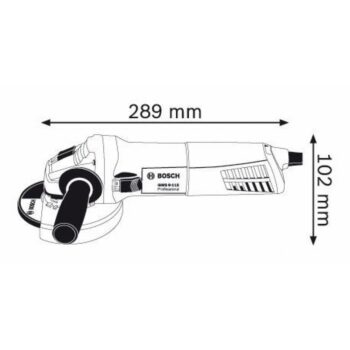 УШМ (болгарка) Bosch GWS 9-115 060179B000 060179B000