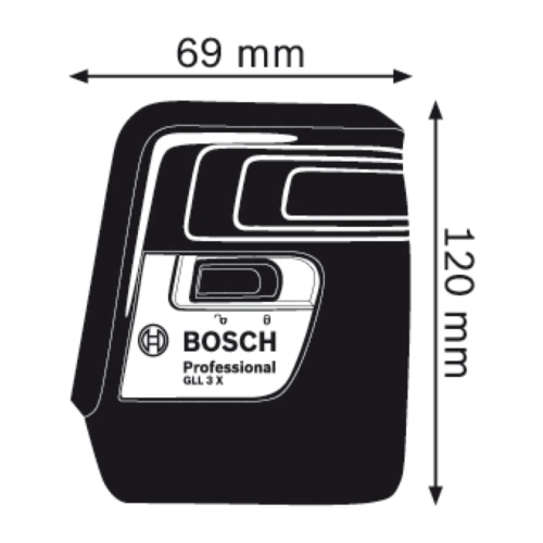 Уровень Bosch GLL 3 X 0601063CJ0 0601063CJ0
