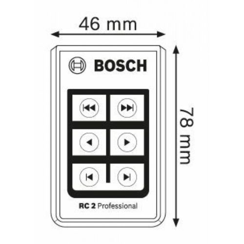 Пульт Bosch RC 2 Professional 0601069C00 0601069C00