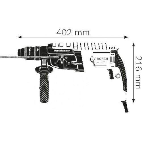 Перфоратор Bosch GBH 2-28 F Professional 0611267600 0611267600