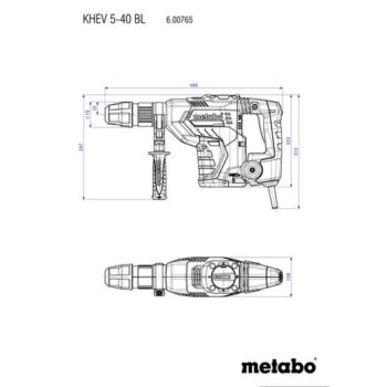 Metabo KHEV 5-40 BL Перфоратор комбинированный (600765500) 600765500