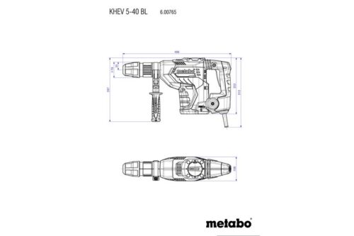Metabo KHEV 5-40 BL Перфоратор комбинированный (600765500) 600765500