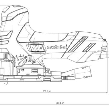 Metabo STE 140 Plus Лобзик (601403500) 601403500