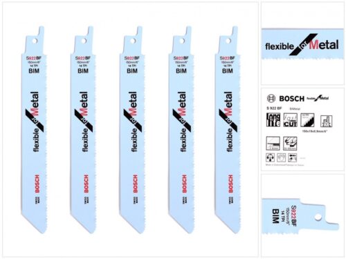 Пильное полотно Bosch S 922 BF Flexible for Metal (2608656014) 2608656014